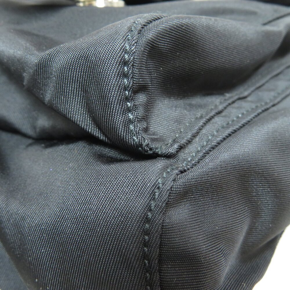 Prada logo plate hip bag waist Bum Body Bag Black - Picture 9 of 11
